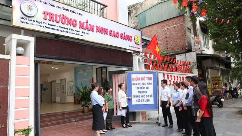 Phường Cửa Nam sẵn sàng cho kỳ thi tuyển sinh vào lớp 10