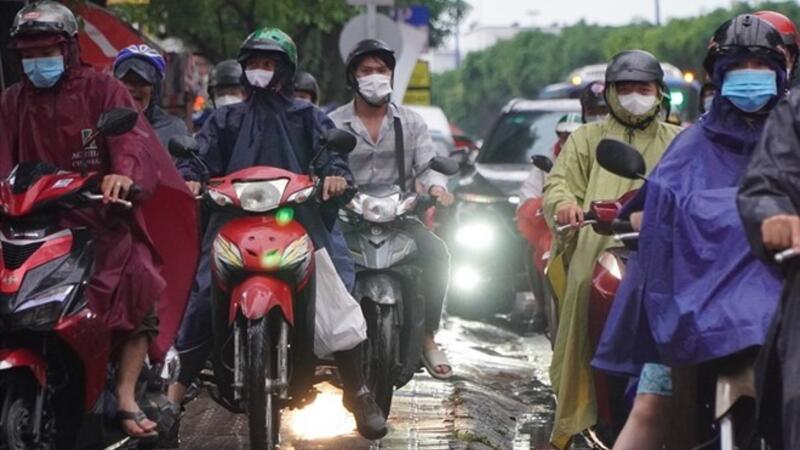 Cảnh báo khu vực mưa dông hôm nay, có nơi mưa to trên 80mm