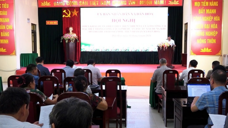 Xã Dân Hòa chạy nước rút giải phóng mặt bằng Khu đô thị thể thao quốc tế Hà Nội