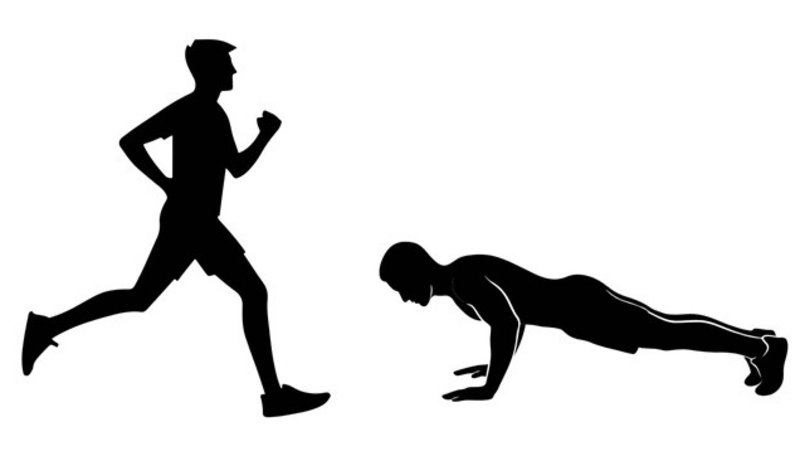 Khác biệt về sức khỏe khi chạy bộ và chống đẩy mỗi ngày