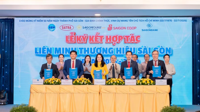Trường Đại học Sài Gòn tham gia Liên minh thương hiệu Sài Gòn