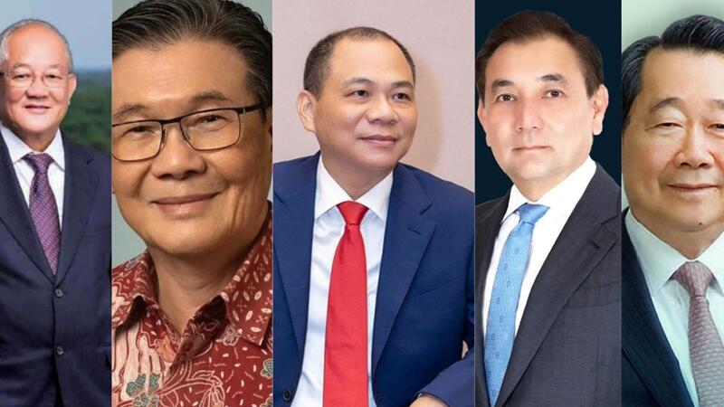 Tổng tài sản 5 tỉ phú Việt vượt ngưỡng 47 tỉ USD