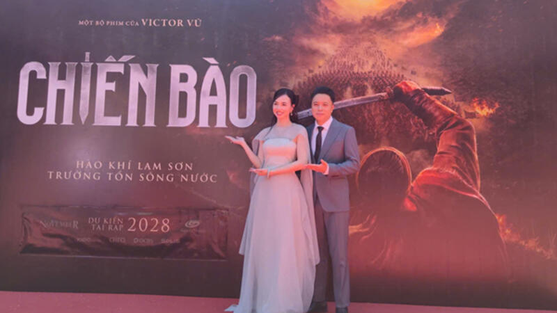Đạo diễn Victor Vũ công bố dự án điện ảnh sử thi ‘Chiến bào’
