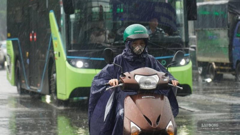 Dự báo khu vực mưa to nhất từ chiều tối nay đến đêm mai 28.7