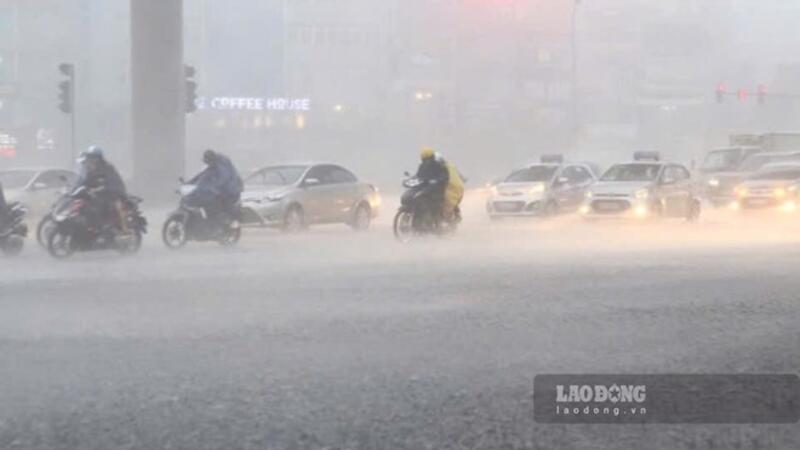 Dự báo khu vực sắp mưa to kéo dài, có nơi mưa rất to