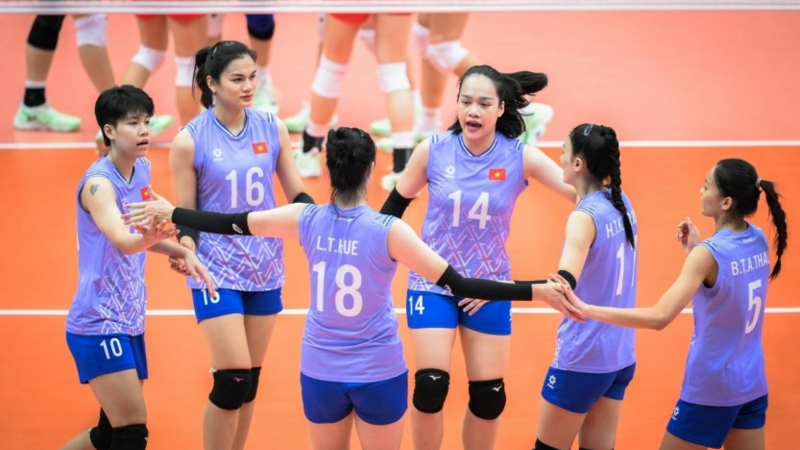 Lịch thi đấu của tuyển bóng chuyền nữ Việt Nam tại Giải vô địch châu Á 2026