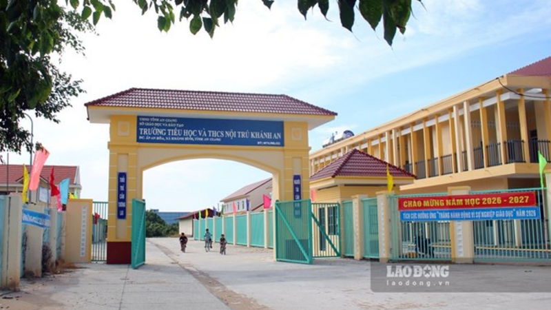 Trường nội trú đặc biệt vùng biên Tây Nam