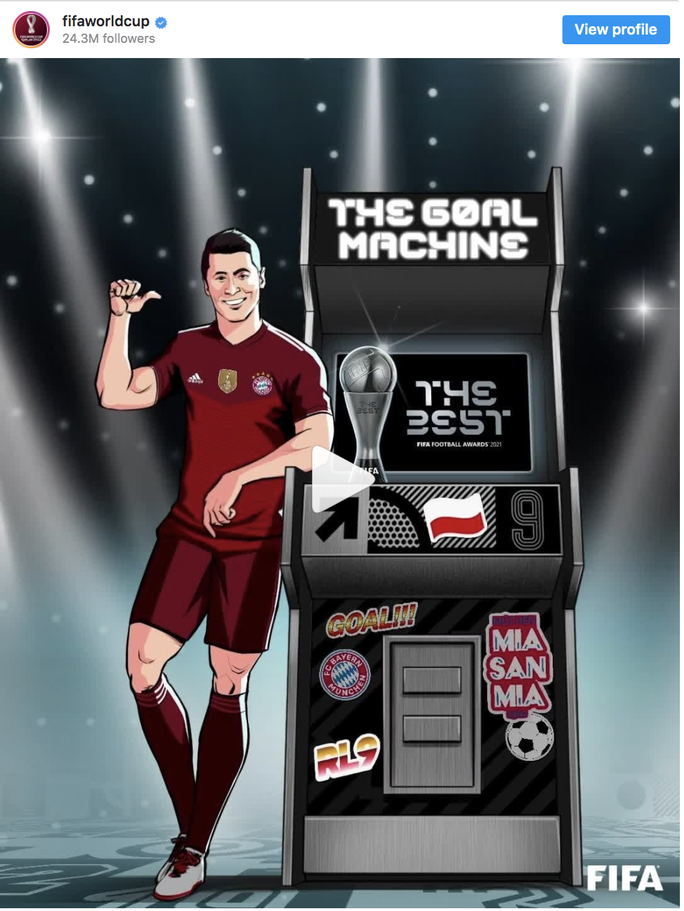 Messi thua sốc, Lewandowski lần thứ nhì đoạt FIFA The Best - Ảnh 2.