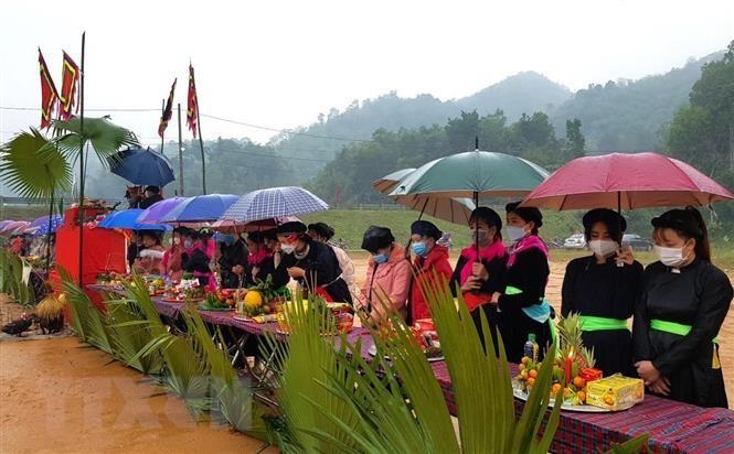 Le hoi Long tong - net van hoa dac sac cua nguoi Tay o Ha Giang hinh anh 1