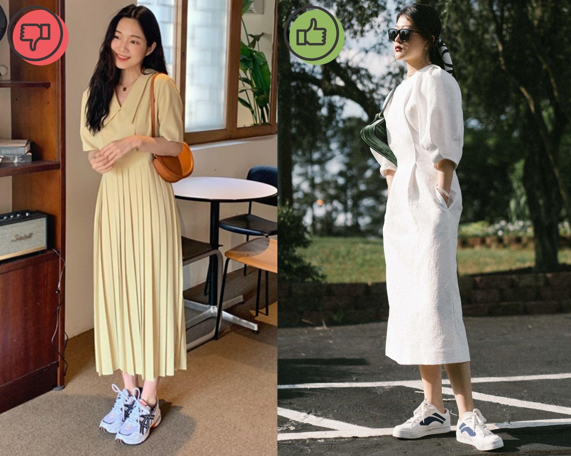 Đừng diện 4 kiểu giày dép này với váy, bạn sẽ phá hỏng cả set đồ - Ảnh 1.