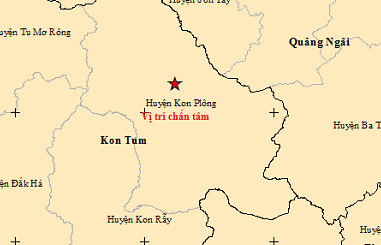 Gia tăng động đất ở huyện Kon Plông trùng thời điểm thủy điện Thượng Kon Tum tích nước - Ảnh 1.