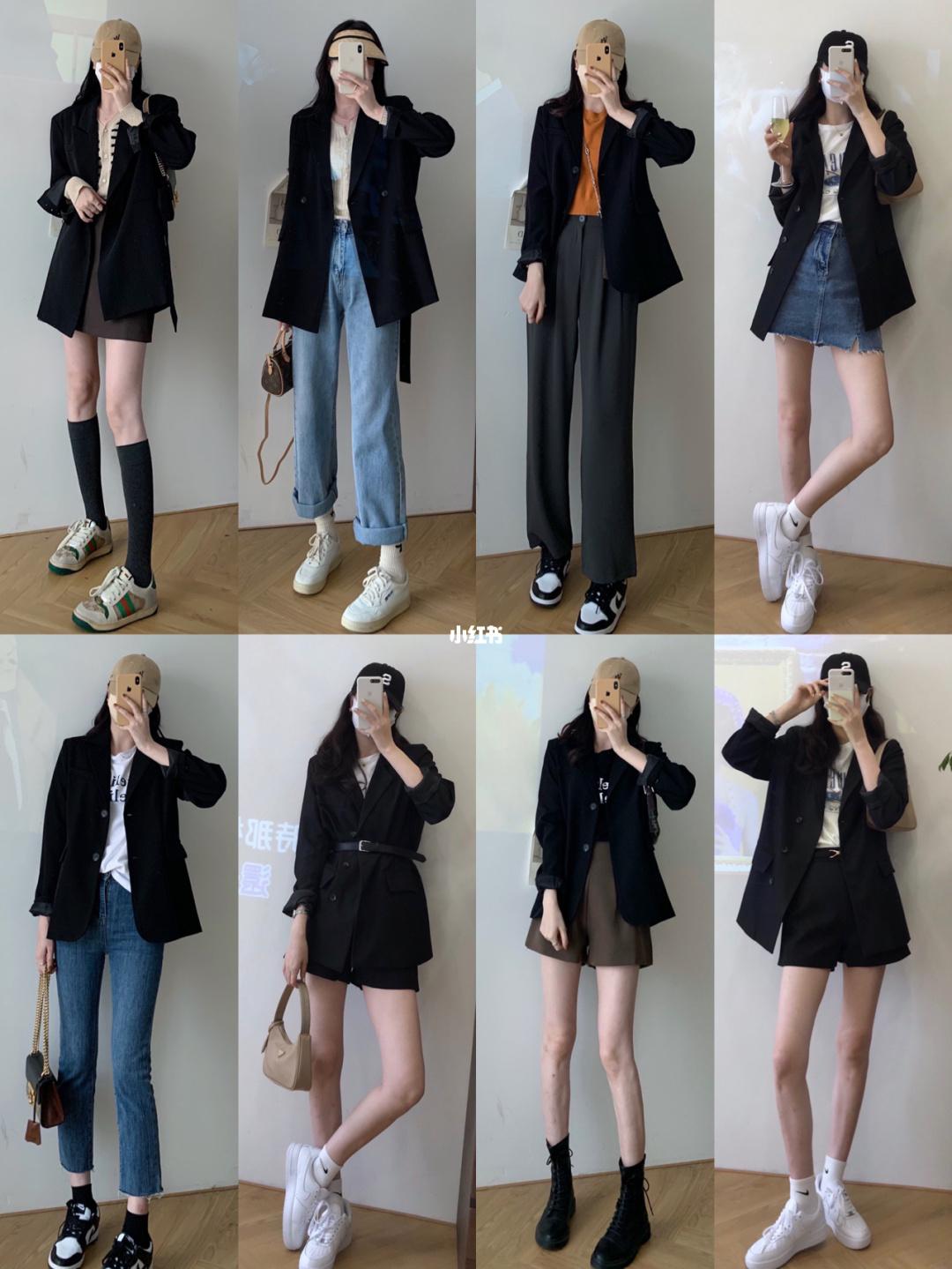 Một chiếc blazer đen, nàng blogger có 8 cách diện vừa sang vừa tôn dáng - Ảnh 1.