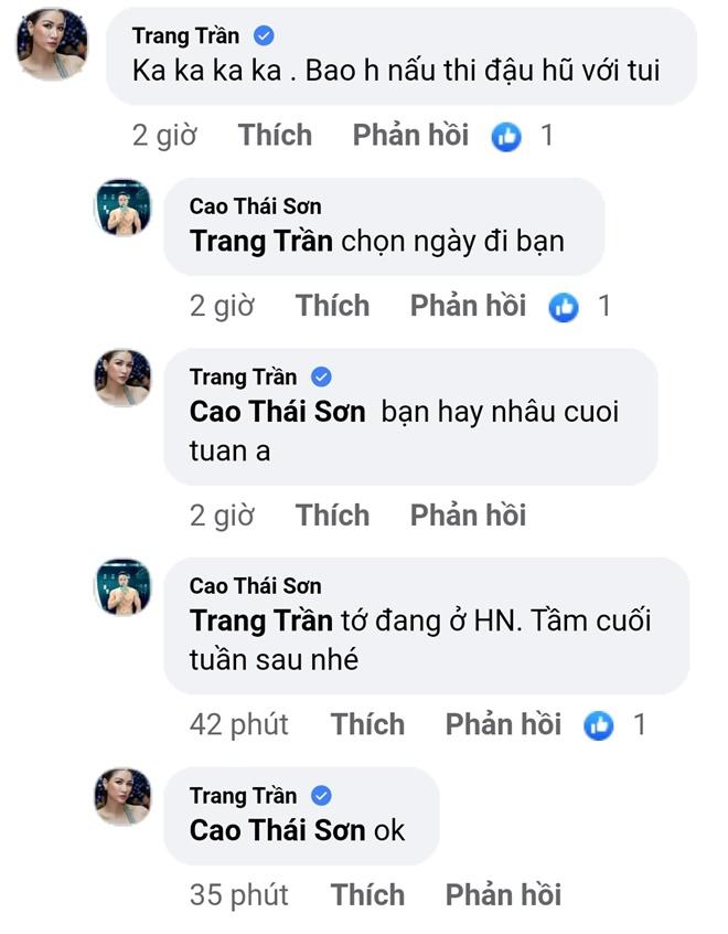 Cao Thái Sơn lại ôm ấp, bón cho "người tình 3 ngày" ăn món mình nấu trước mặt mẹ, Trang Trần liền thách - Ảnh 4. Cao Thái Sơn lại ôm ấp, bón cho "người tình 3 ngày" ăn món mình nấu trước mặt mẹ, Trang Trần liền thách - Ảnh 4.