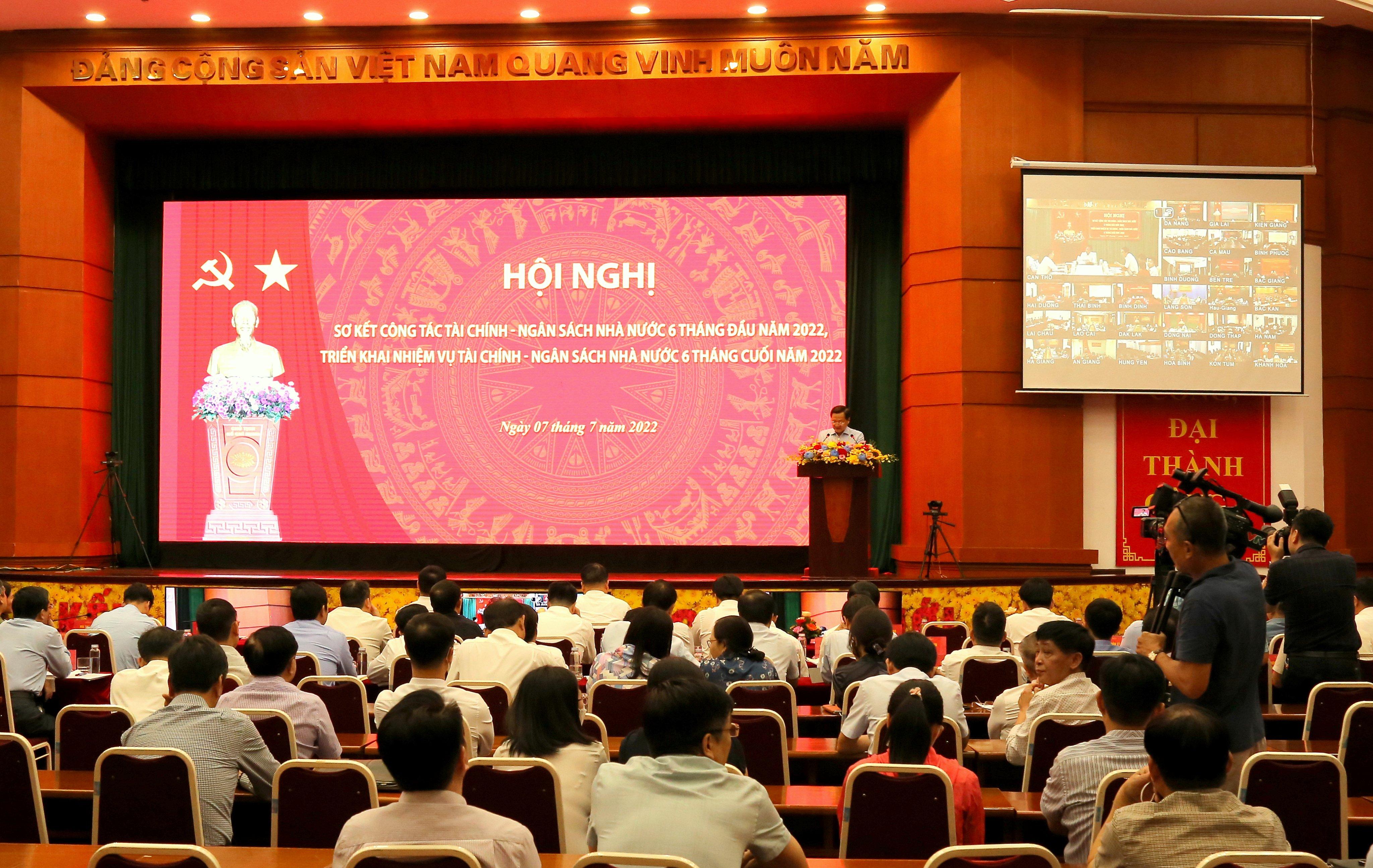 Phó Thủ tướng Lê Minh Khái tin tưởng, ngành Tài chính sẽ hoàn thành cao nhất các mục tiêu, nhiệm vụ tài chính - NSNN cả năm 2022 đã đề ra.