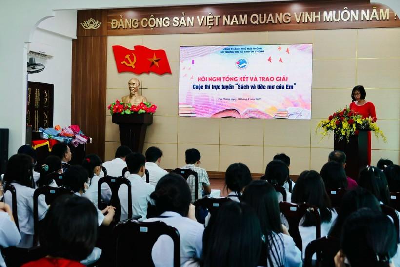 Hải Phòng: Trao thưởng cuộc thi trực tuyến Sách và ước mơ của em ảnh 1