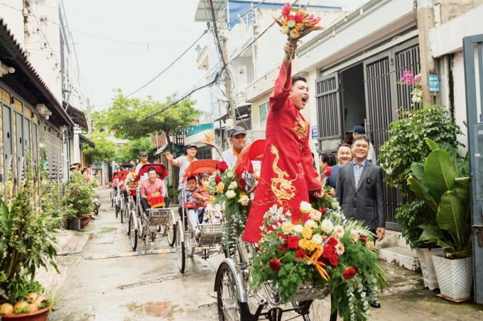 Chồng ngồi xích lô tới hỏi cưới Liêu Hà Trinh - Ảnh 4.