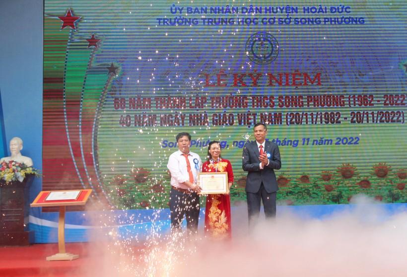 Trường THCS Song Phương (Hà Nội) kỷ niệm 60 năm ngày thành lập ảnh 3