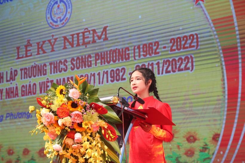 Trường THCS Song Phương (Hà Nội) kỷ niệm 60 năm ngày thành lập ảnh 4