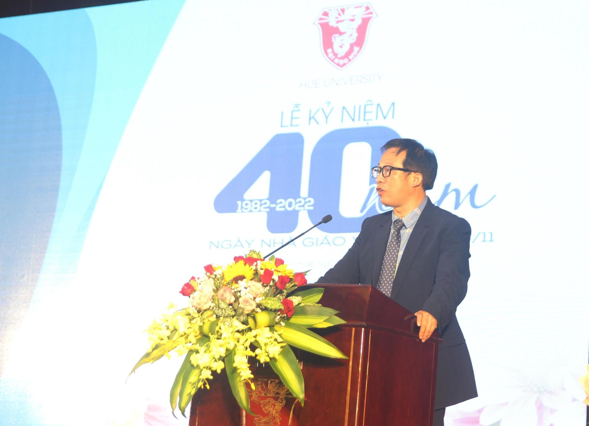 Đại học Huế khen thưởng các Nhà giáo tiêu biểu giai đoạn 2017 - 2022 ảnh 7