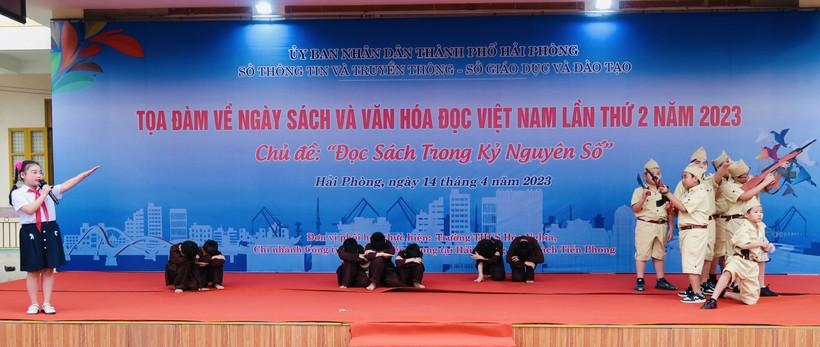 Học sinh Hải Phòng tham gia Toạ đàm Đọc sách trong kỷ nguyên số ảnh 2