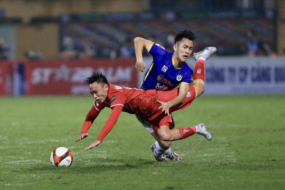 Hà Nội vẫn là thế lực ở V.League. Ảnh: VPF