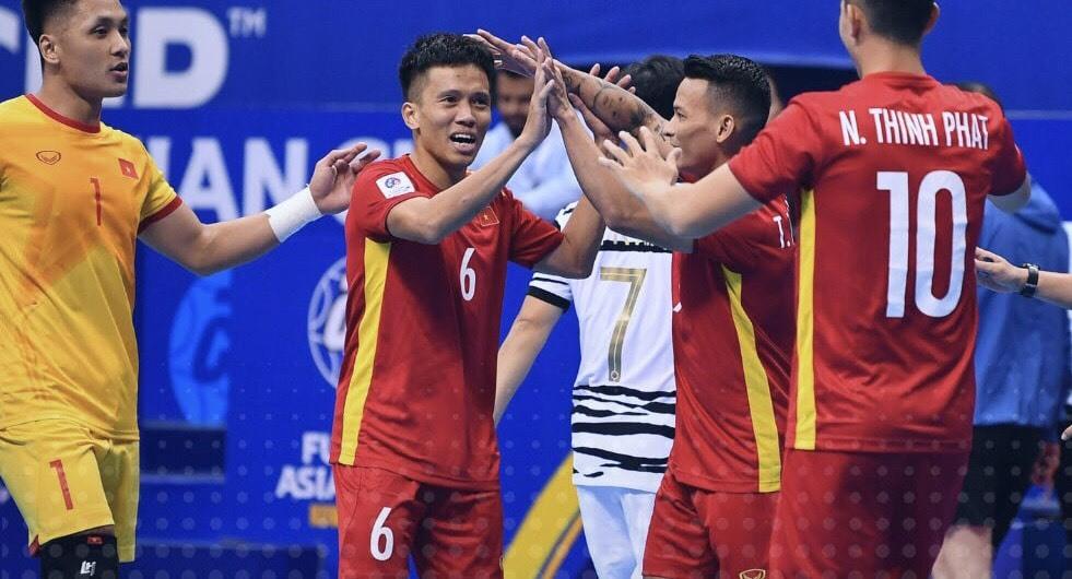 Việt Nam thuộc nhóm hạt giống số 1 tại vòng loại futsal châu Á 2024