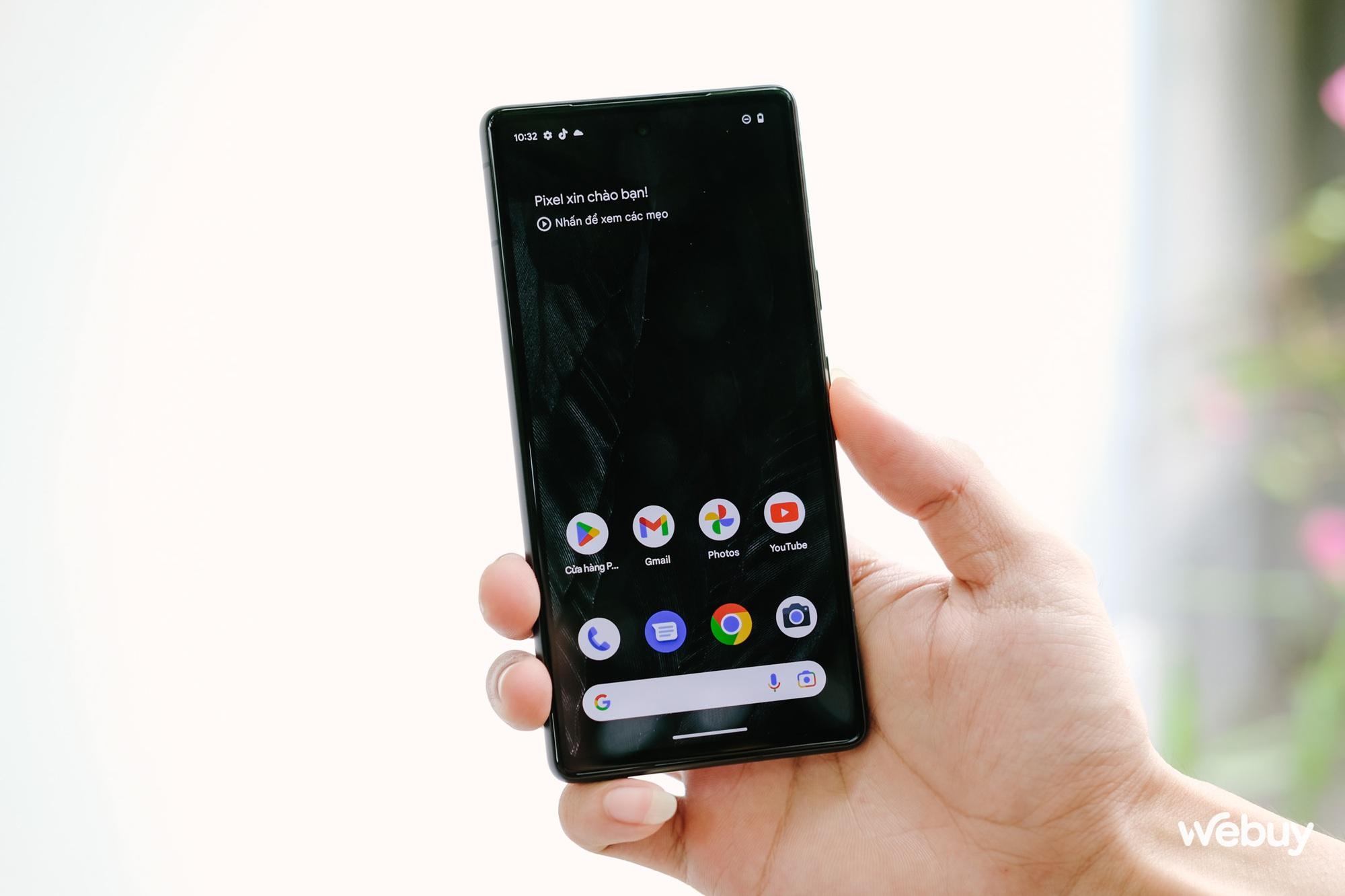 Trên tay Pixel 7a: Nâng cấp lớn không thua gì Pixel 7, giá chỉ 499 USD - Ảnh 6. Trên tay Pixel 7a: Nâng cấp lớn không thua gì Pixel 7, giá chỉ 499 USD - Ảnh 6.