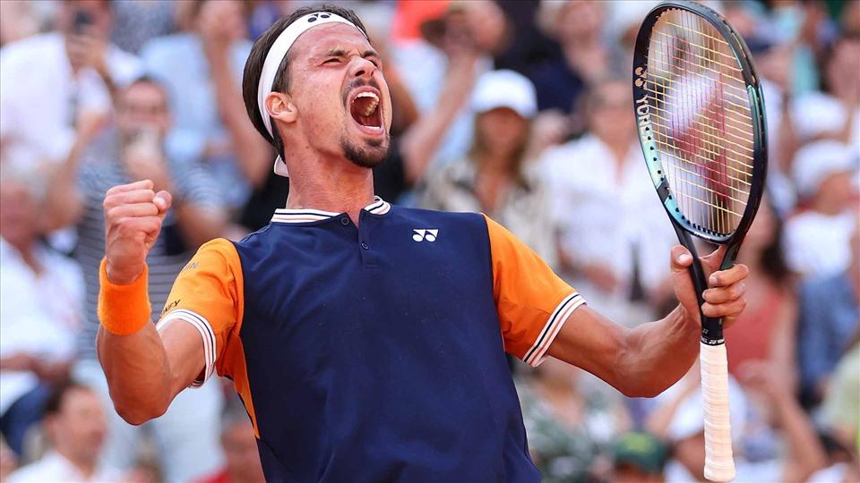 Daniel Altmaier đã có trận đấu xuất sắc. Ảnh: ATP tour