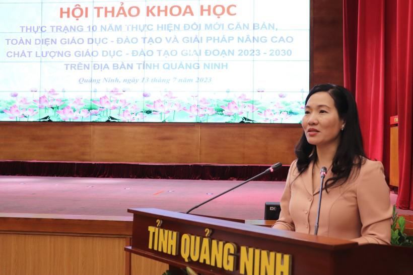 Quảng Ninh xác định giáo dục và đào tạo là quốc sách hàng đầu ảnh 1