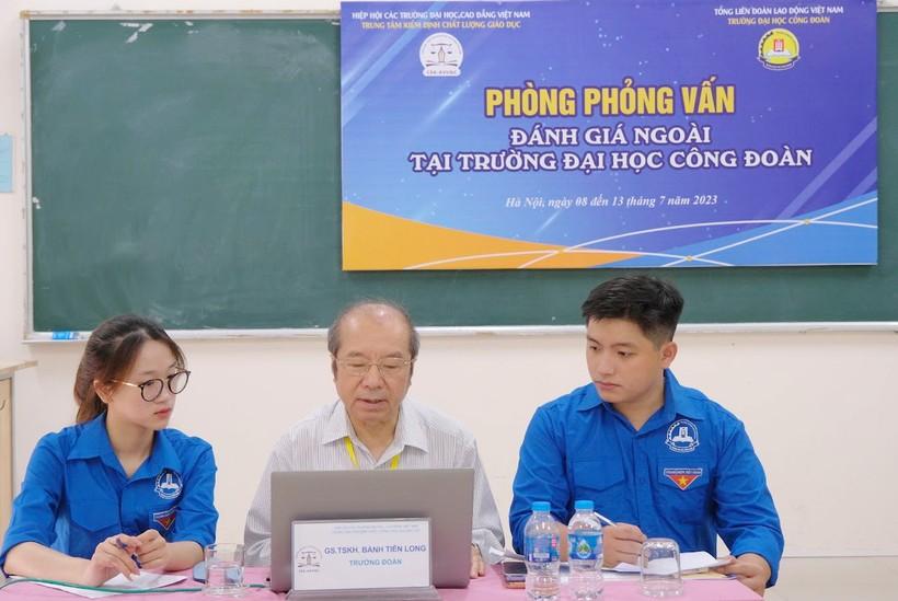 Trường Đại học Công đoàn hoàn thành đánh giá ngoài chu kỳ 2 ảnh 2