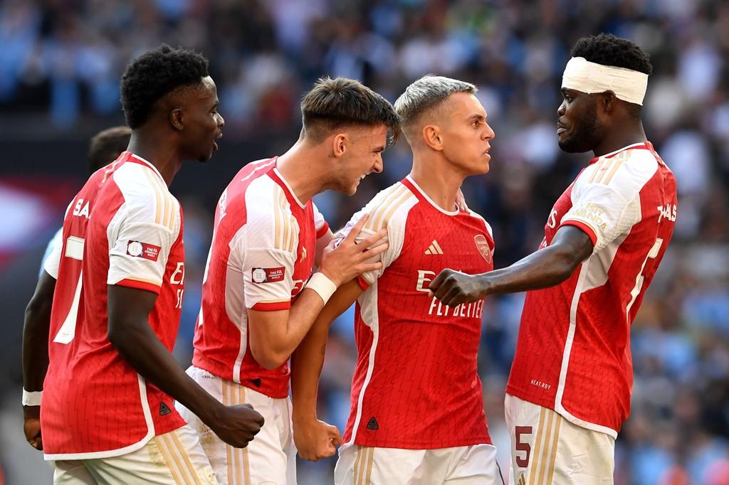 Arsenal phải biến chiến thắng trước Man City thành điểm tựa tinh thần.  Ảnh: AFP