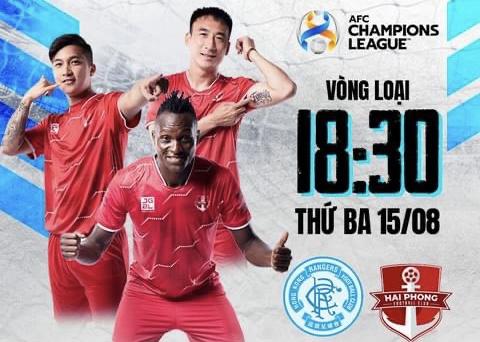 Xem xem trực tiếp Hải Phòng vs Rangers tại AFC Champions League ở kênh nào?