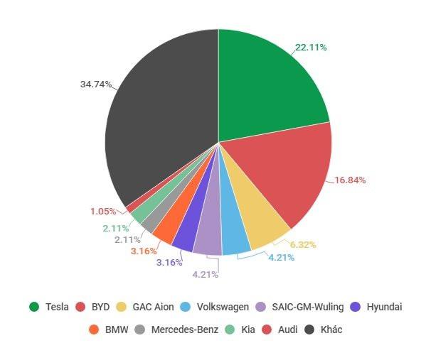 Top 10 ông lớn EV toàn cầu: Số 1,2 không phải bàn cãi - Cái tên số 3 mới khiến thế giới ngỡ ngàng - Ảnh 2.