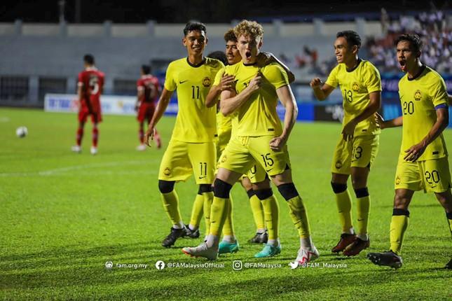 Xếp hạng giải U23 Đông Nam Á: U23 Malaysia dẫn đầu bảng B