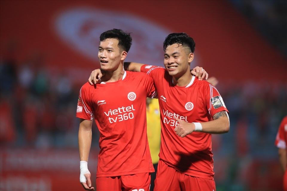 Câu lạc bộ Viettel giành 3 giải thưởng tháng 8 ở V.League 2023