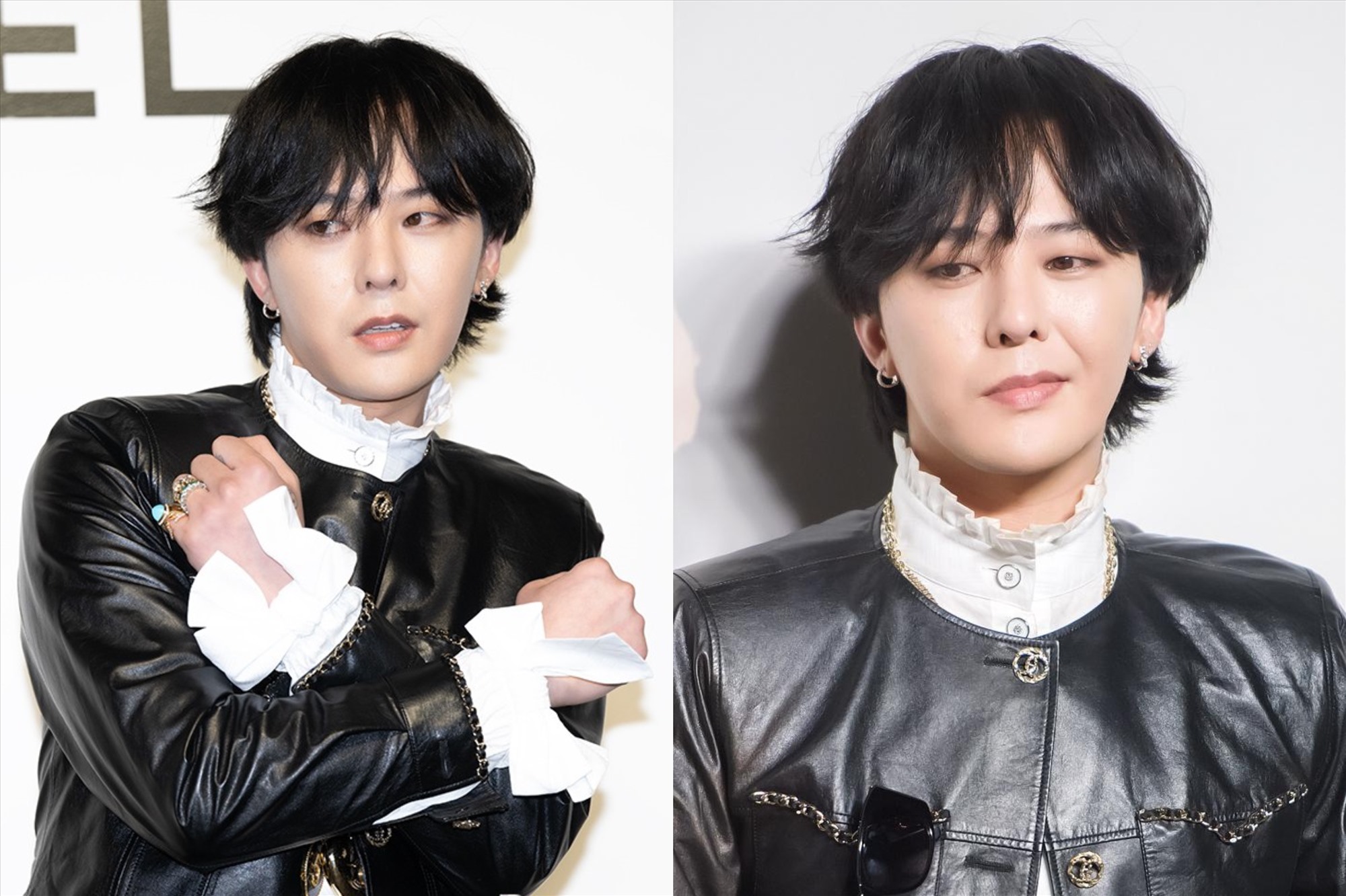 Đại sứ thương hiệu G-Dragon xuất hiện với phong cách ấn tượng. Ảnh: Naver