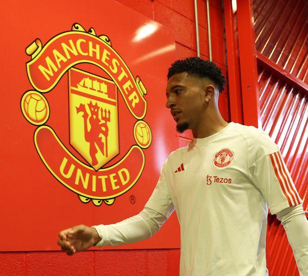 Jadon Sancho đã lên tiếng phản bác Ten Hag sau trận thua của Man United trước Arsenal.  Ảnh: MUFC