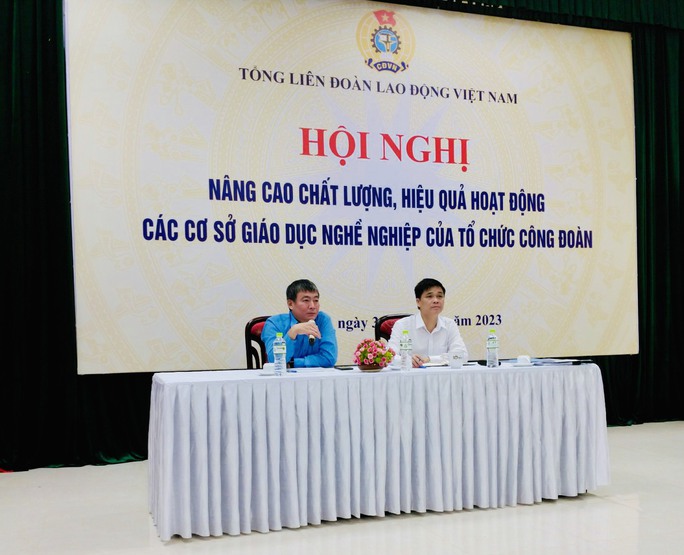 Bàn phương án sắp xếp cơ sở giáo dục nghề nghiệp của tổ chức công đoàn - Ảnh 4.