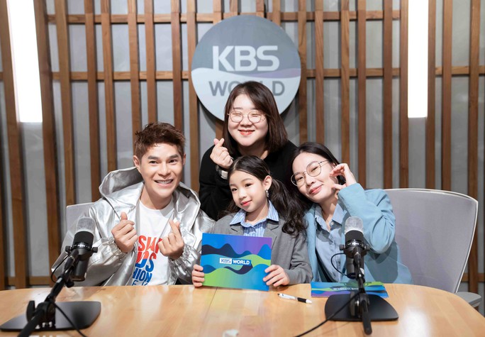 Mẫu nhí Việt được đài KBS World Radio để ý - Ảnh 1.