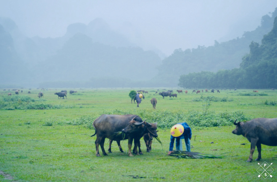 Vẻ đẹp hoang sơ tại làng du lịch Tân Hoá. Ảnh: Sở Du lịch Quảng Bình cung cấp