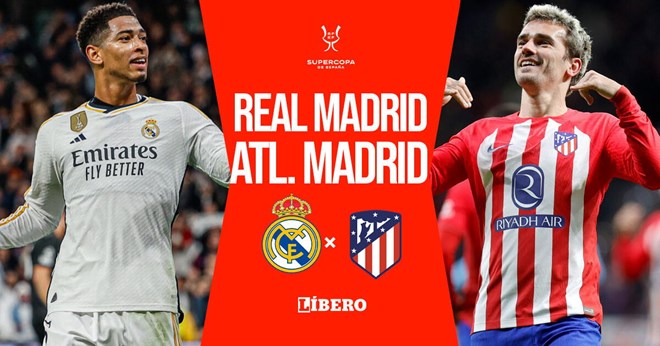 Lịch thi đấu, trực tiếp bóng đá 10.1: Real Madrid vs Atletico Madrid