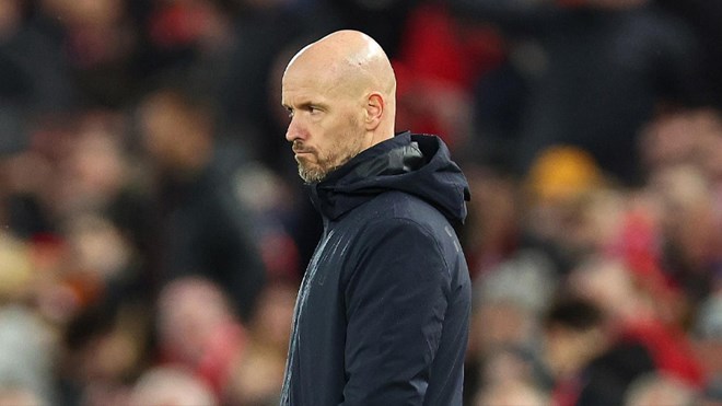 Thời gian cho Ten Hag tại Man United không còn nhiều.  Ảnh: AFP