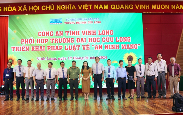 Trường ĐH Cửu Long tổ chức hội nghị tuyên truyền về Luật An ninh mạng- Ảnh 6.