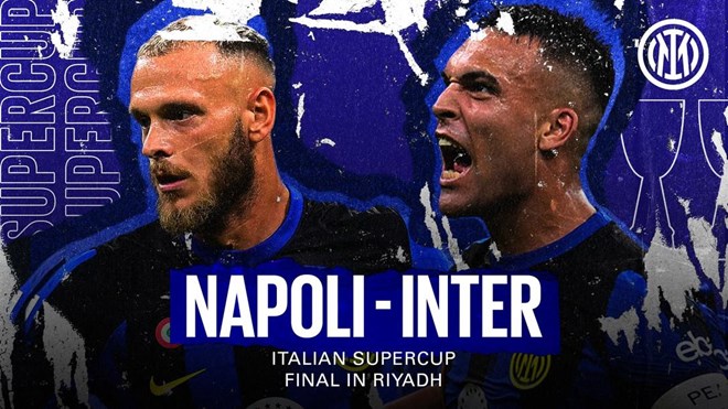 Lịch thi đấu, kênh trực tiếp bóng đá ngày 22.1: Napoli vs Inter Milan