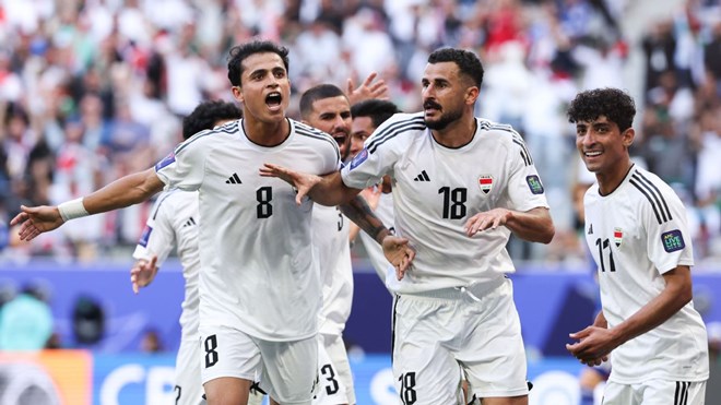 Lịch thi đấu bóng đá ngày 29.1: Tuyển Iraq vs Jordan