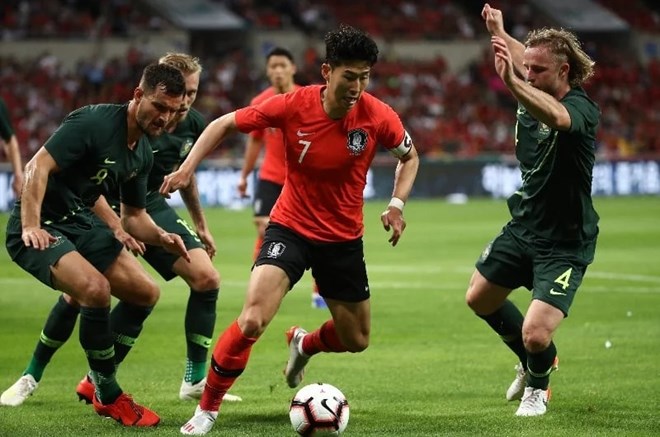 Lịch thi đấu bóng đá ngày 2.2: Australia vs Hàn Quốc