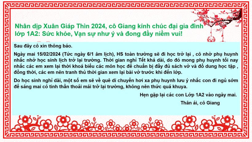 Trường học sẵn sàng đón học sinh trở lại sau kỳ nghỉ Tết Nguyên đán- Ảnh 3.