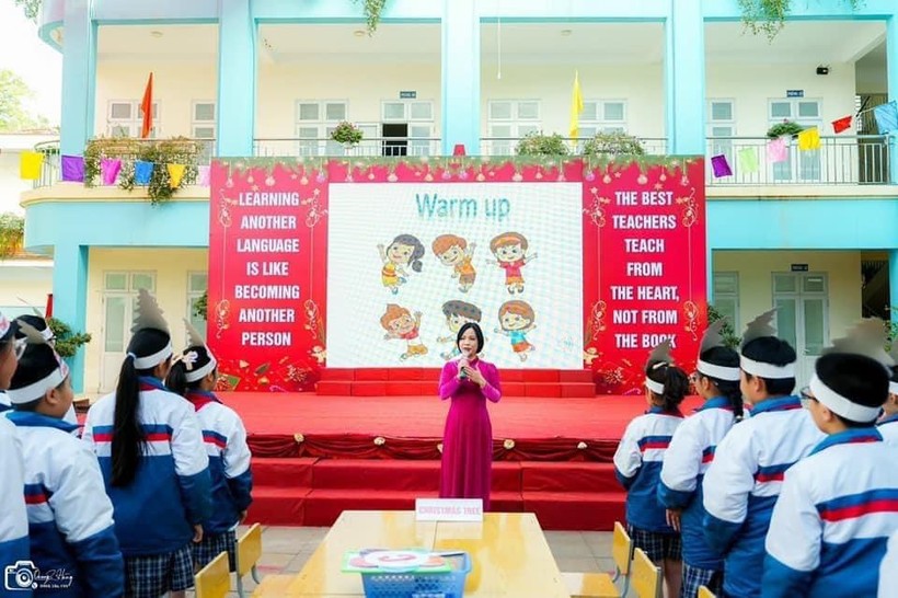 Chuyên đề môn Tiếng Anh của Trường Tiểu học Võ Thị Sáu, quận Lê Chân.