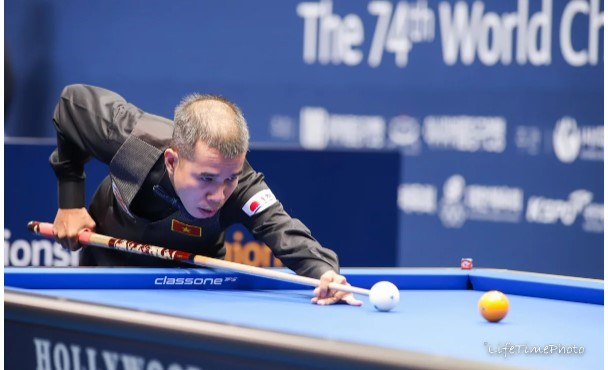 Trần Quyết Chiến lần thứ 3 vô địch billiard carom 3 băng World Cup