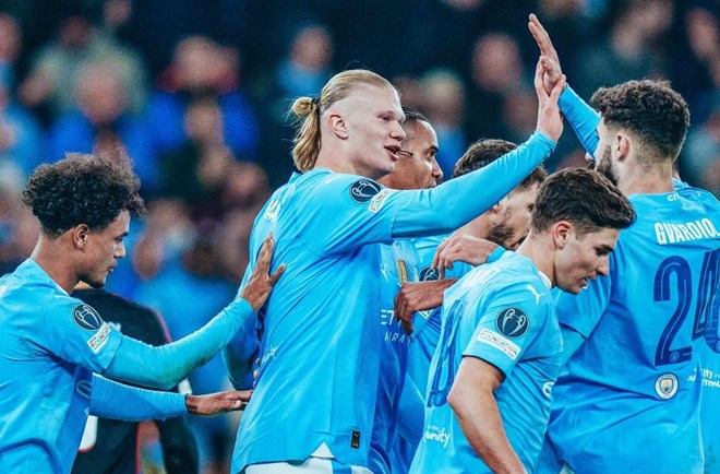 Man City thắng dễ Copenhagen, giành vé vào tứ kết Champions League